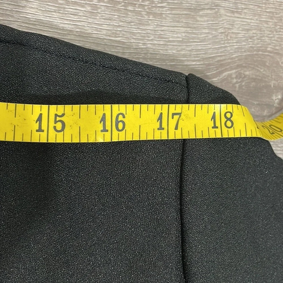 Anthony Richards Short Sleeve Black Dress 18S - Picture 8 of 14